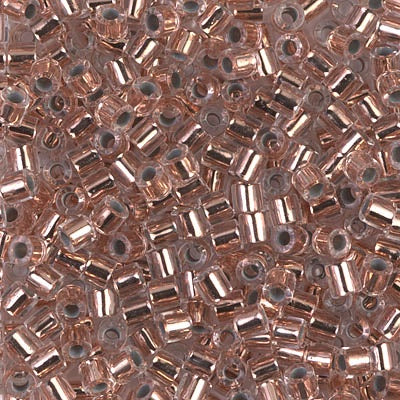DBL0037 - Crystal/Copper Inside Color Lined 10 grams